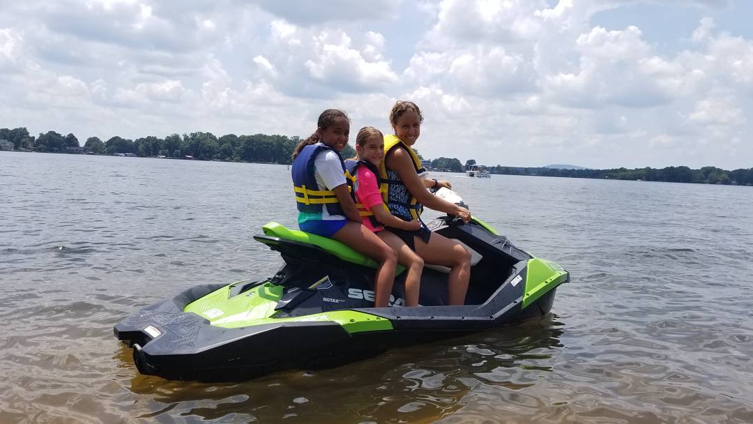 kids jetski Lake Norman Mooresville NC