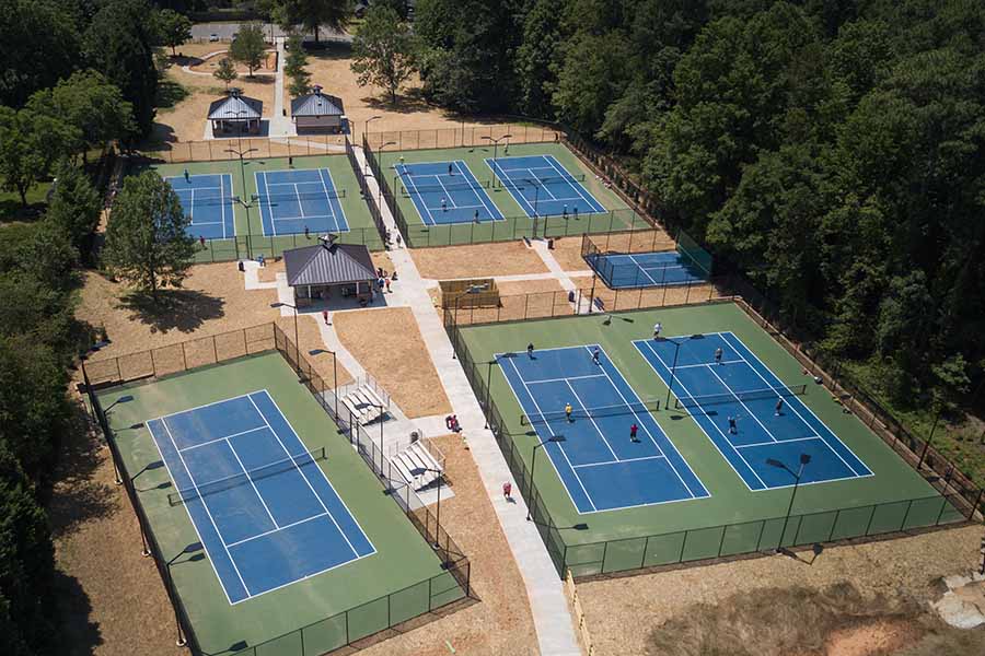 Tennis Courts Mooresville NC Edgemoor Park