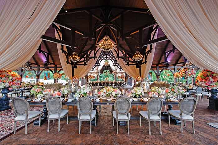 wedding pavilion at the Venues at Dale Earnhardt Inc, Mooresville Lake Norman weddings