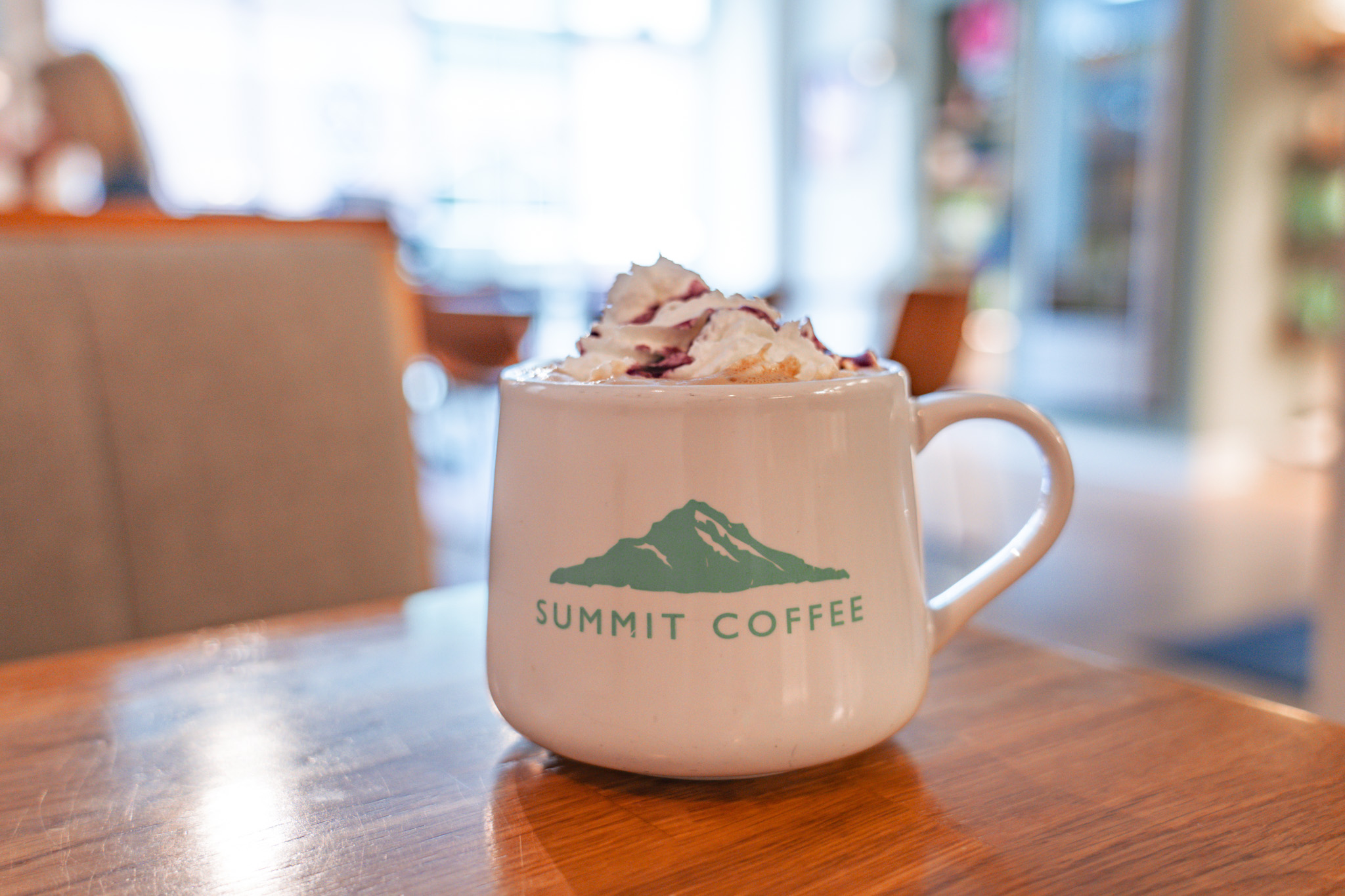 blueberry latte summit coffee